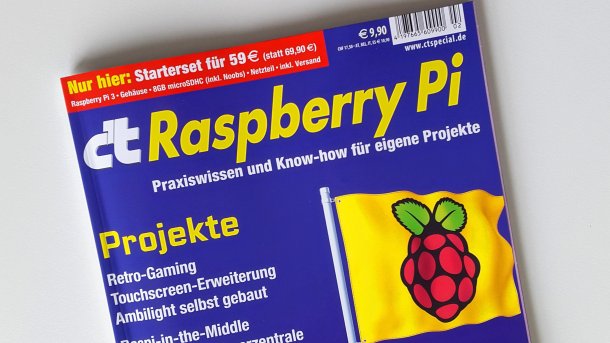 c't Raspberry Starterset-Angebot im Handel