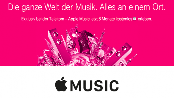 Apple Music bei der Telekom