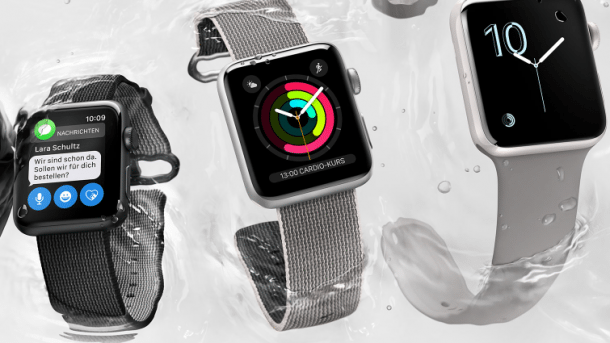 Apple Watch 2: Wasserdicht ? aber nicht für alle Aktivitäten