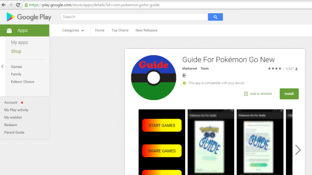 Trojaner tarnte sich als Pokémon-Go-App und infizierte tausende Android-Geräte