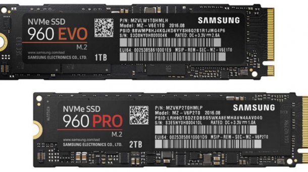 Samsung bringt schnelle M.2-SSDs