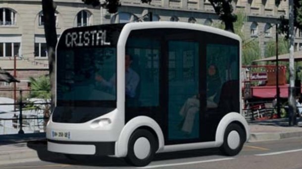 Le Cristal: Elektrische Shuttles für Berlin