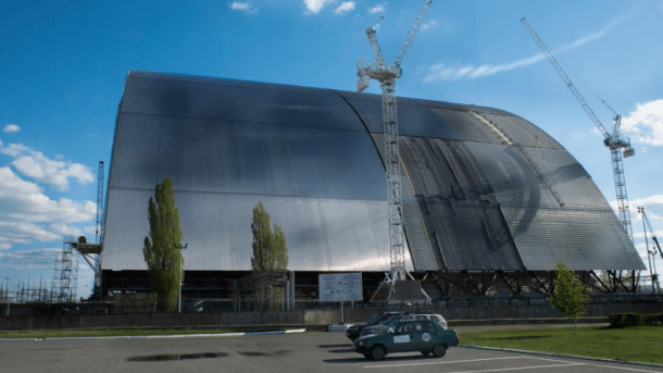 Tschernobyl: Als Tourist in die Todeszone, Sarkophag, Tschernobyl