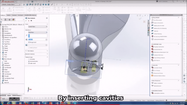 Mit einer 3D-Modelling-Software bauen Angreifer Sollbruchstellen in Propeller