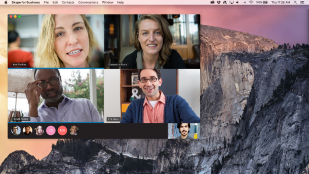 Skype for Business: Neuer Mac-Client und einige Updates