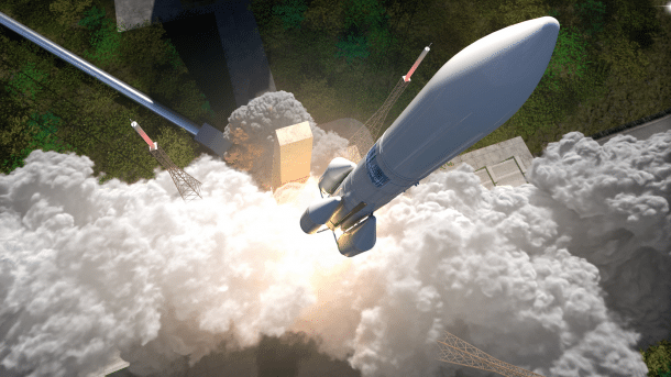 Europäische Ariane-Raketen sind Marktführer in der kommerziellen Raumfahrt