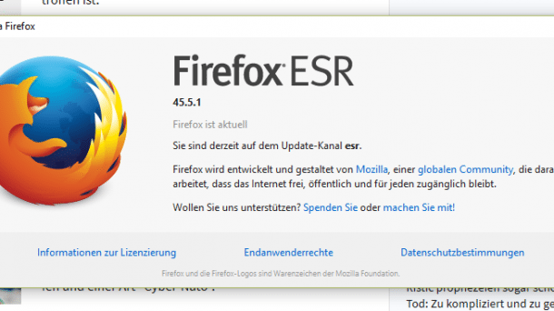 Sicherheitsupdates: Zero-Day-Lücke in Firefox und Tor-Browser geschlossen