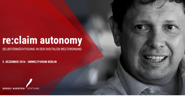 Reclaim Autonomy: Gibst du deine Daten, verlierst du deinen Job