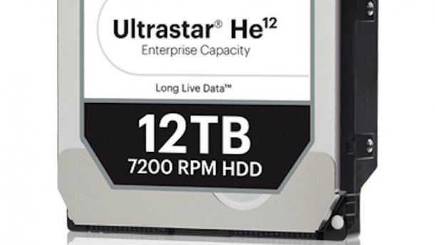 HGST: 12-TByte-Festplatten und 8-TByte-SSDs