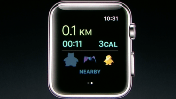 Pokekom Go auf Apple Watch