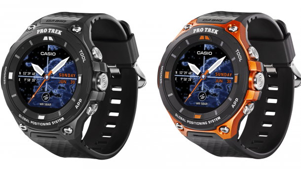 Outdoor-Smartwatch von Casio mit Android Wear 2.0