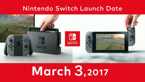 Nintendo Switch: Start am 3. März mit Zelda