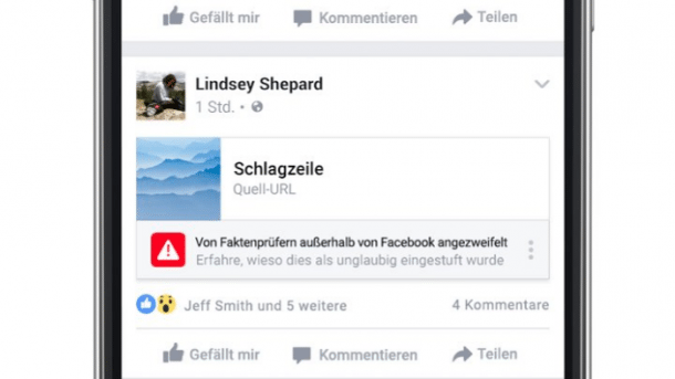 Facebook will gefälschte Nachrichten in Deutschland bekämpfen