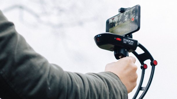 Kickstarter-Projekt: Mit diesem "Stabilizer"-Stativ sollen Videoaufnahmen mit dem Smartphone-Videos weniger verwackeln