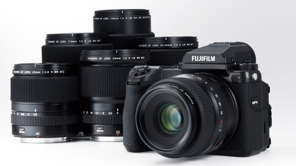 Fujifilm GFX 50S mit Objektiven