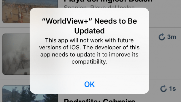 32-Bit-App in iOS 10.3