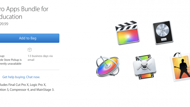 Apple-Profi-Apps im Paket für Bildungskunden