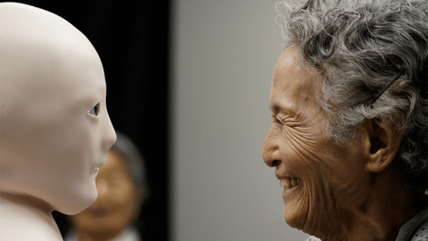 Roboter Telenoid für japanisches Altersheim