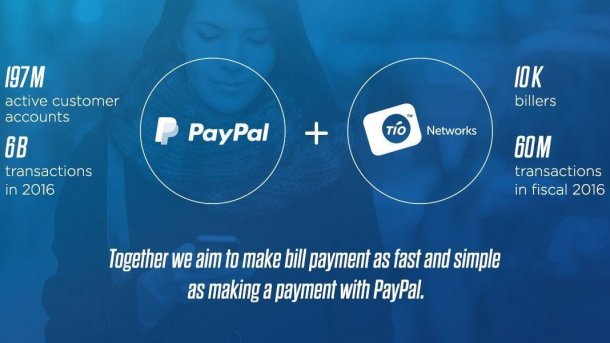 PayPal übernimmt TIO Networks für 233 Millionen US-Dollar