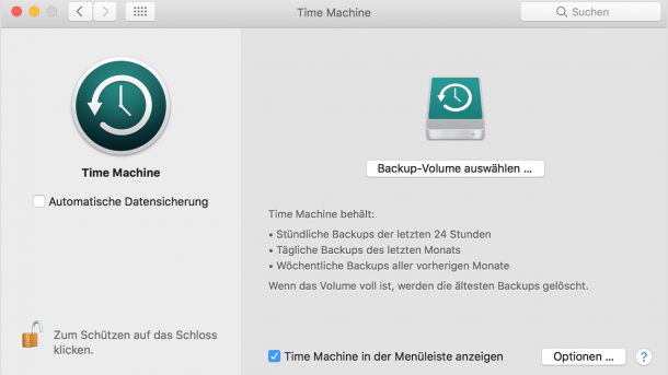 macOS-Backup-Lösung Time Machine: Netzwerksicherungen machen Ärger