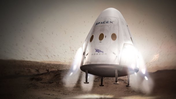 SpaceX: Red Dragion startet doch nicht 2018