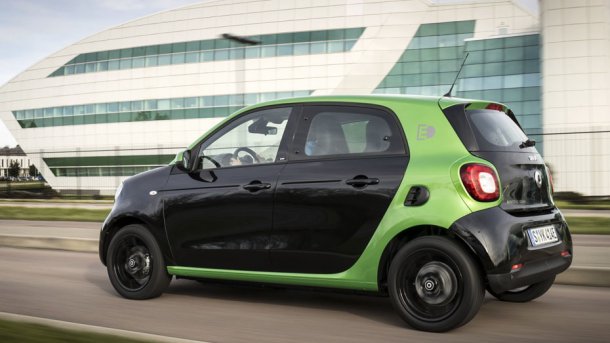 Elektroautos: Auch der Smart Forfour wird elektrisch