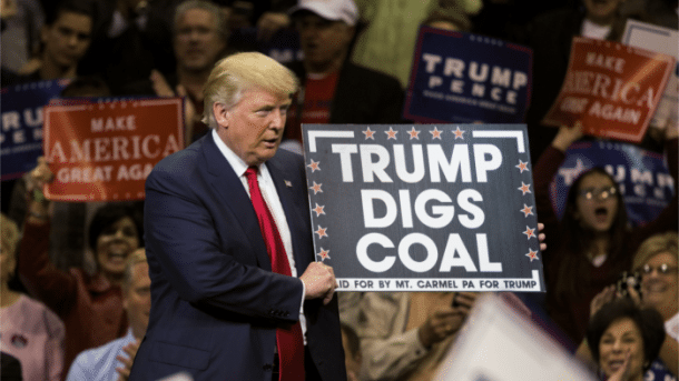 Mit Trump zurück ins Kohlezeitalter
