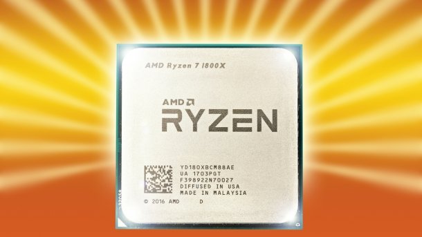 Achtkern-Prozessor Ryzen 7 1800X im Test