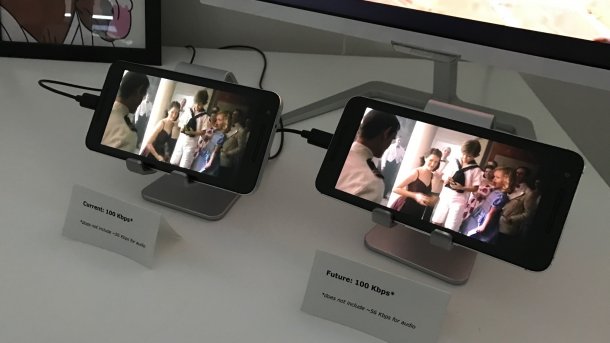 Videostreaming: Netflix quetscht für Mobilgeräte mehr Bildqualität den Bits