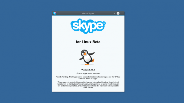 Videotelefonie: Skype for Linux erreicht Beta-Status