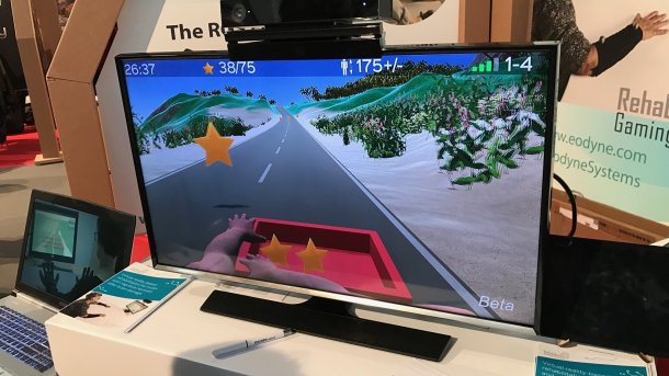 "Rehabilitation Gaming System": Spiele helfen Schlaganfall-Patienten