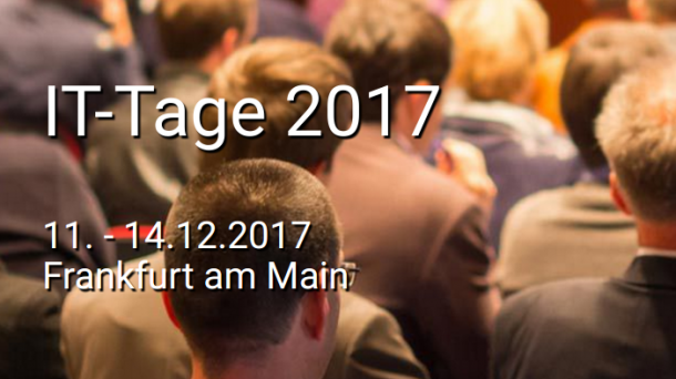 Call for Papers für die IT-Tage 2017