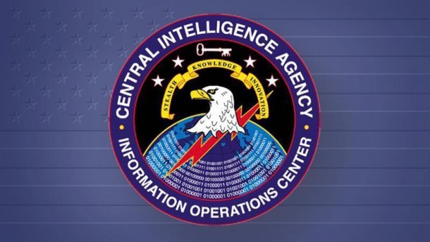 Rundsiegel "CIA - Informations Operations Center"