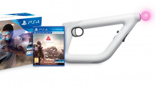 PS VR: Farpoint und Aim-Controller ab 17. März für 90 Euro