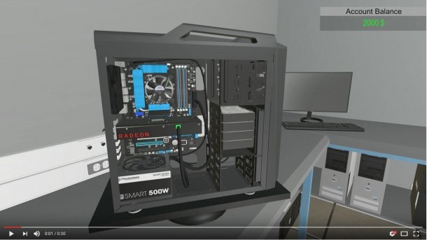 Simulator für virtuellen PC-Selbstbau