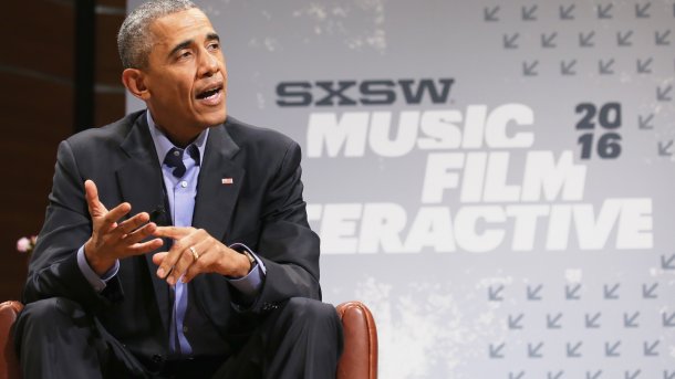 Barack Obama auf der SXSW 2016