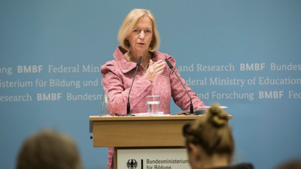 Bundesforschungsministerin Johanna Wanka