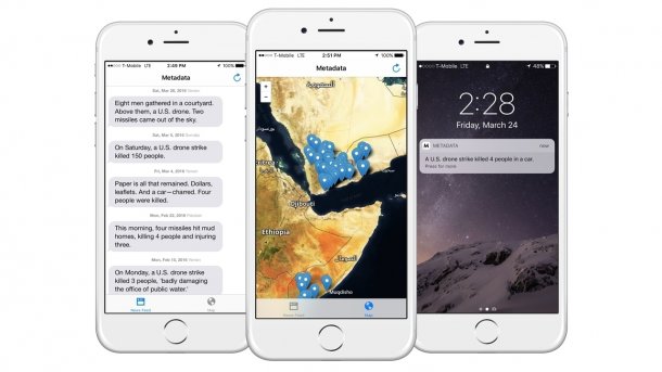 App informiert über Drohnenangriffe