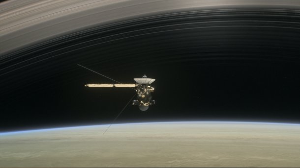NASA-Sonde Cassini: Vor dem großen Finale am Saturn und seinen Ringen