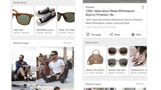 Google startet Shopping-Funktion in Bildersuche