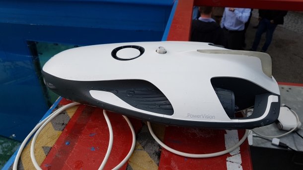 Unterwasser-Drohne PowerRay von PowerVision: Das Auge des Anglers