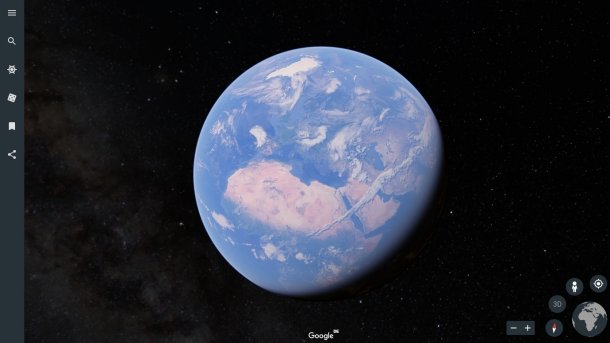 Google Earth in neuem Gewand