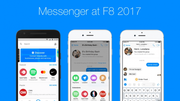 Facebook-Messenger als "soziales Wohnzimmer"