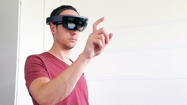 Microsoft HoloLens im c't-Test: Wow-Effekt trotz kleiner Schwächen