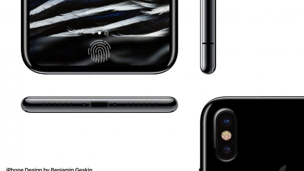 Neue Baupläne zeigen "iPhone 8" ohne Touch-ID-Sensor auf der Rückseite