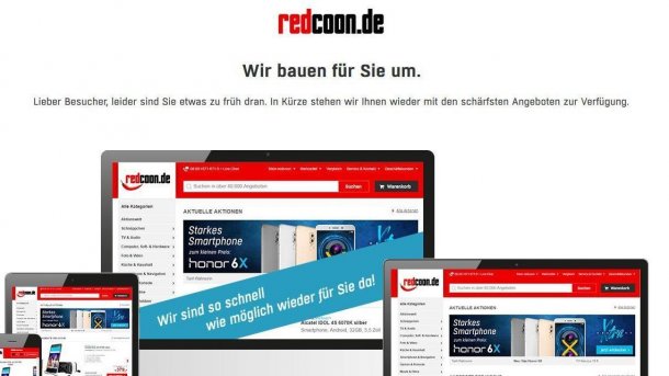 Entlassungen und Webseiten-Relaunch: Umbau bei Redcoon