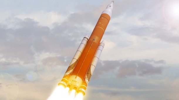 Flug zum Mond: NASA wieder vor Verschiebung des Jungfernflugs ihrer Riesenrakete
