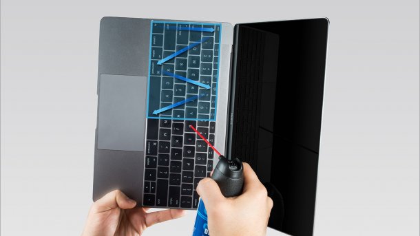 MacBook und MacBook Pro: Tastaturreinigung ist komplex