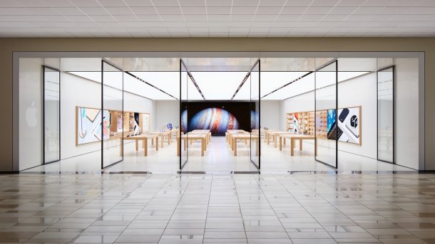 Apple plant Umbau zahlreicher Läden