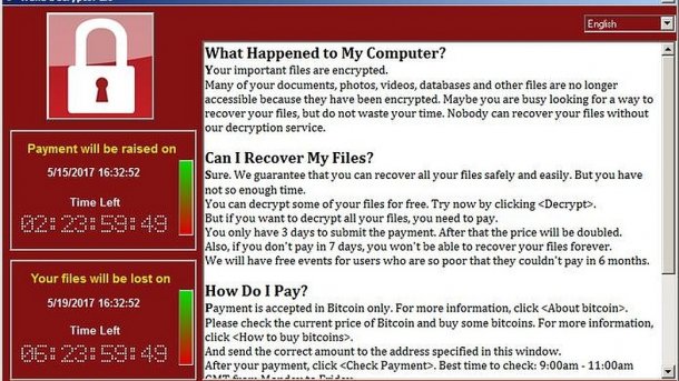 Erpressungs-Trojaner WannaCry WanaDecrypt0r 2.0